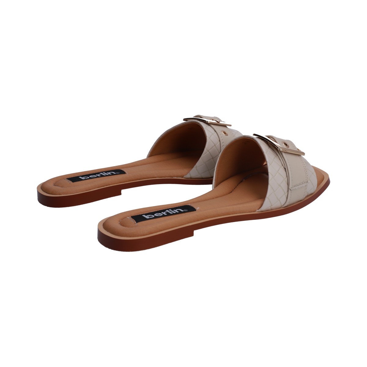Foto 4 pulgar | Sandalias Berlin Hueso para Mujer
