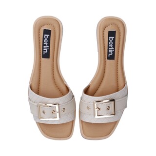 Foto 4 | Sandalias Berlin Hueso para Mujer