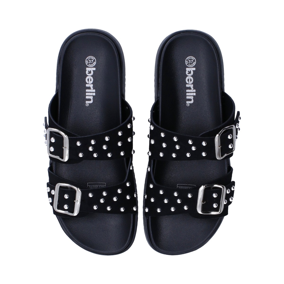 Foto 4 | Sandalia Berlin con Hebillas para Mujer