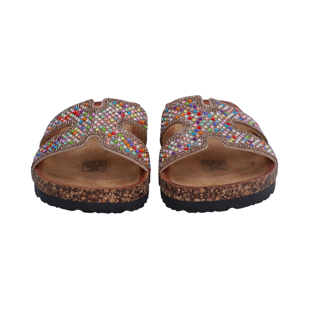 Foto 2 pulgar | Sandalias Casuales Berlín Multicolor para Mujer