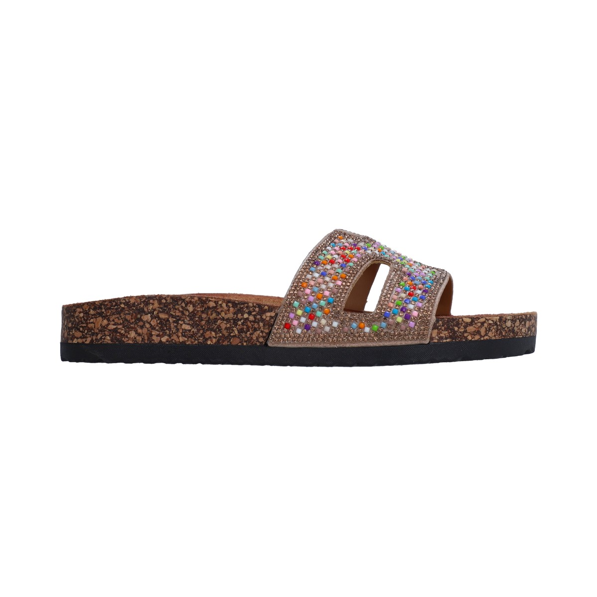 Foto 5 pulgar | Sandalias Casuales Berlín Multicolor para Mujer