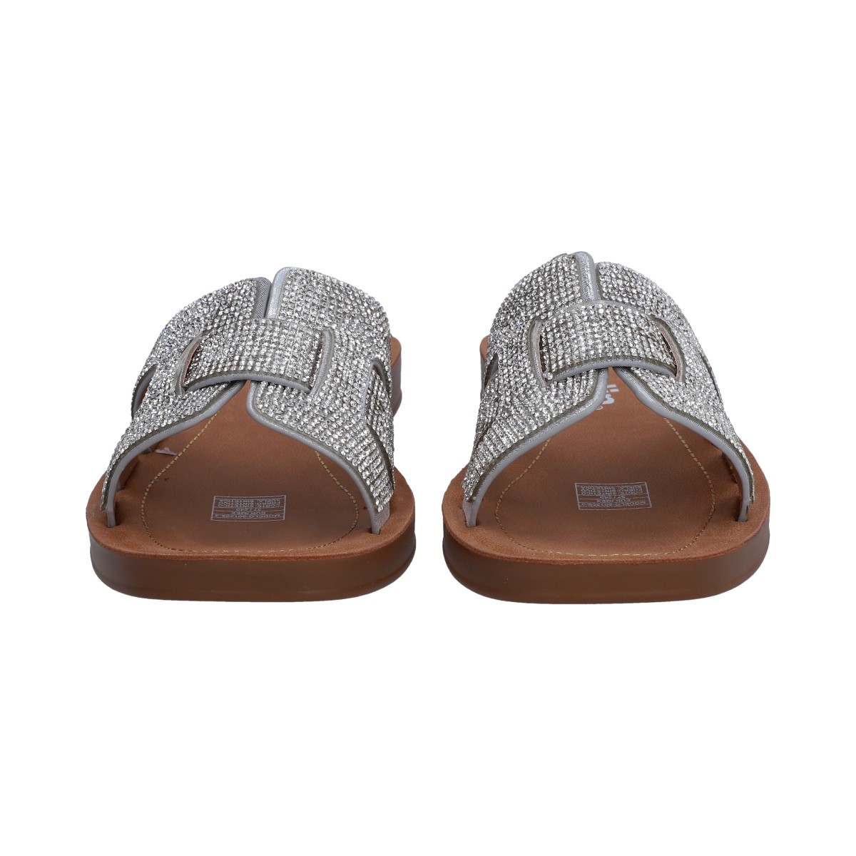 Foto 3 pulgar | Sandalias Berlin Plata para Mujer