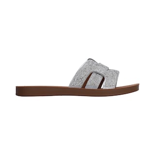 Foto 5 | Sandalias Berlin Plata para Mujer