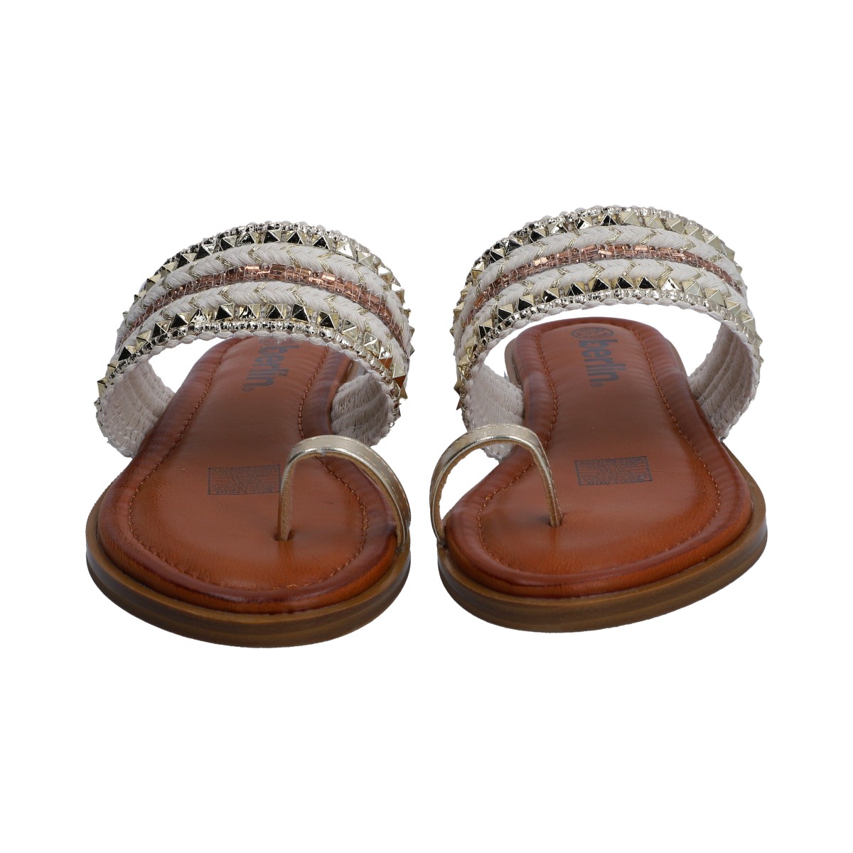 Foto 3 pulgar | Sandalias Berlin con Aplicaciones para Mujer
