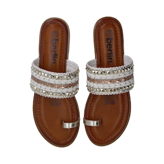 Foto 4 | Sandalias Berlin con Aplicaciones para Mujer