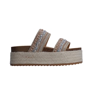 Foto 5 | Sandalias Casuales Berlín con Yute Multicolor para Mujer