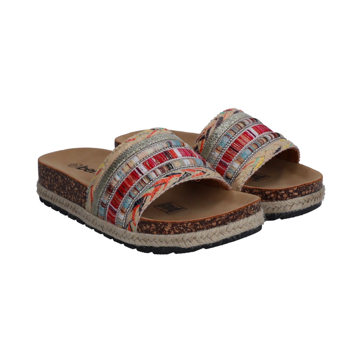 Sandalias Casuales Berlín Multicolor para Mujer