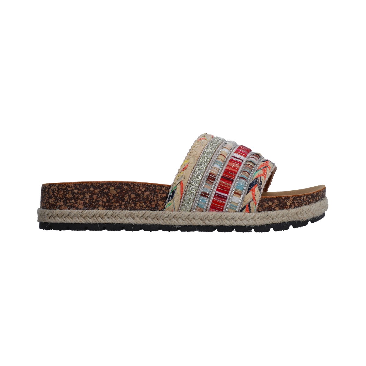 Foto 5 | Sandalias Casuales Berlín Multicolor para Mujer
