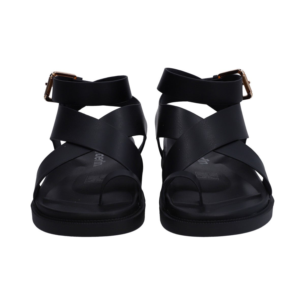 Foto 3 pulgar | Sandalias Casuales Berlín Negras para Mujer
