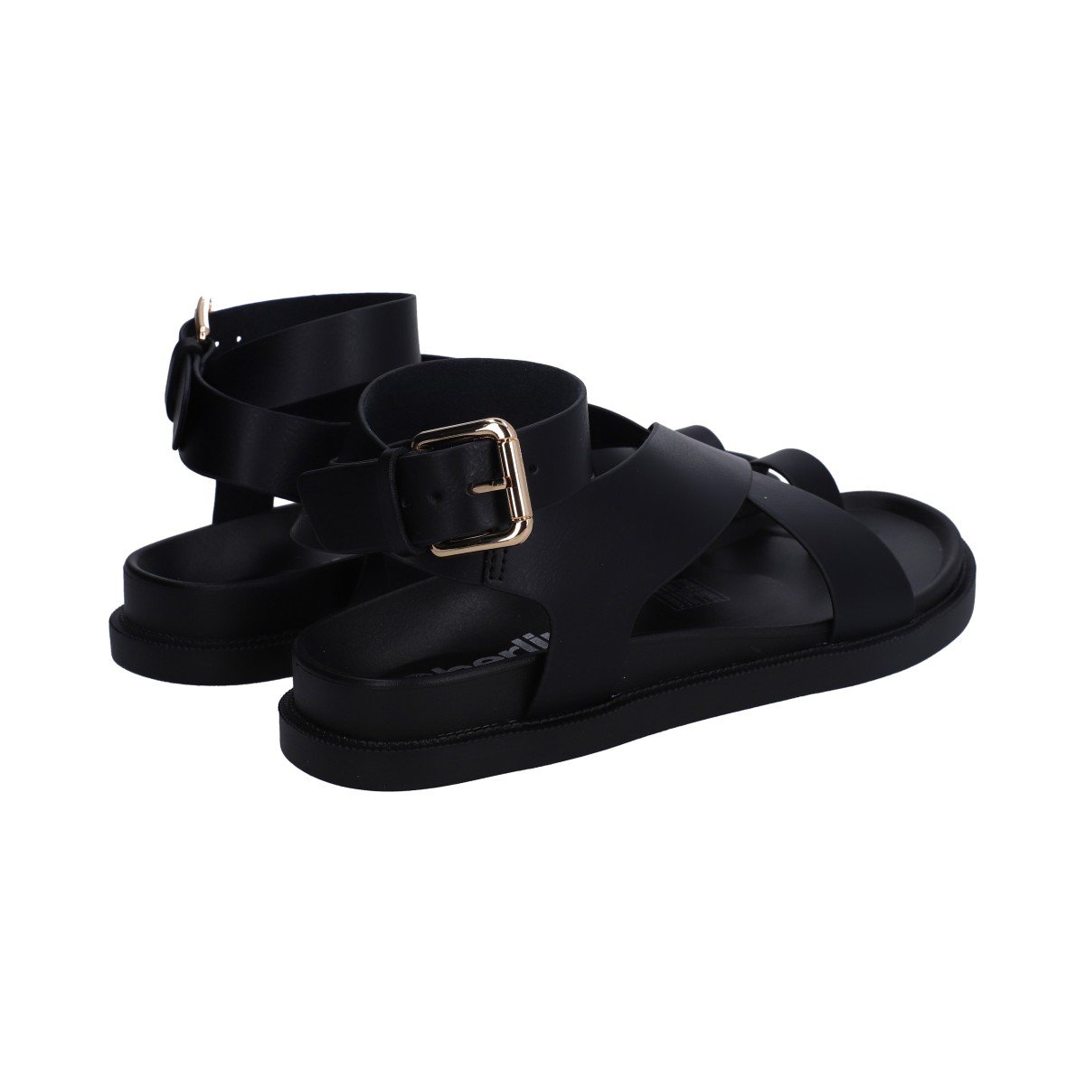 Foto 4 pulgar | Sandalias Casuales Berlín Negras para Mujer
