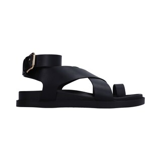 Foto 5 | Sandalias Casuales Berlín Negras para Mujer