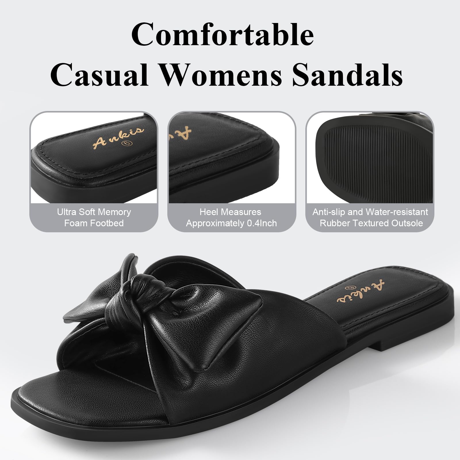 Foto 5 pulgar | Sandalias Ankis para Mujer - Venta Internacional