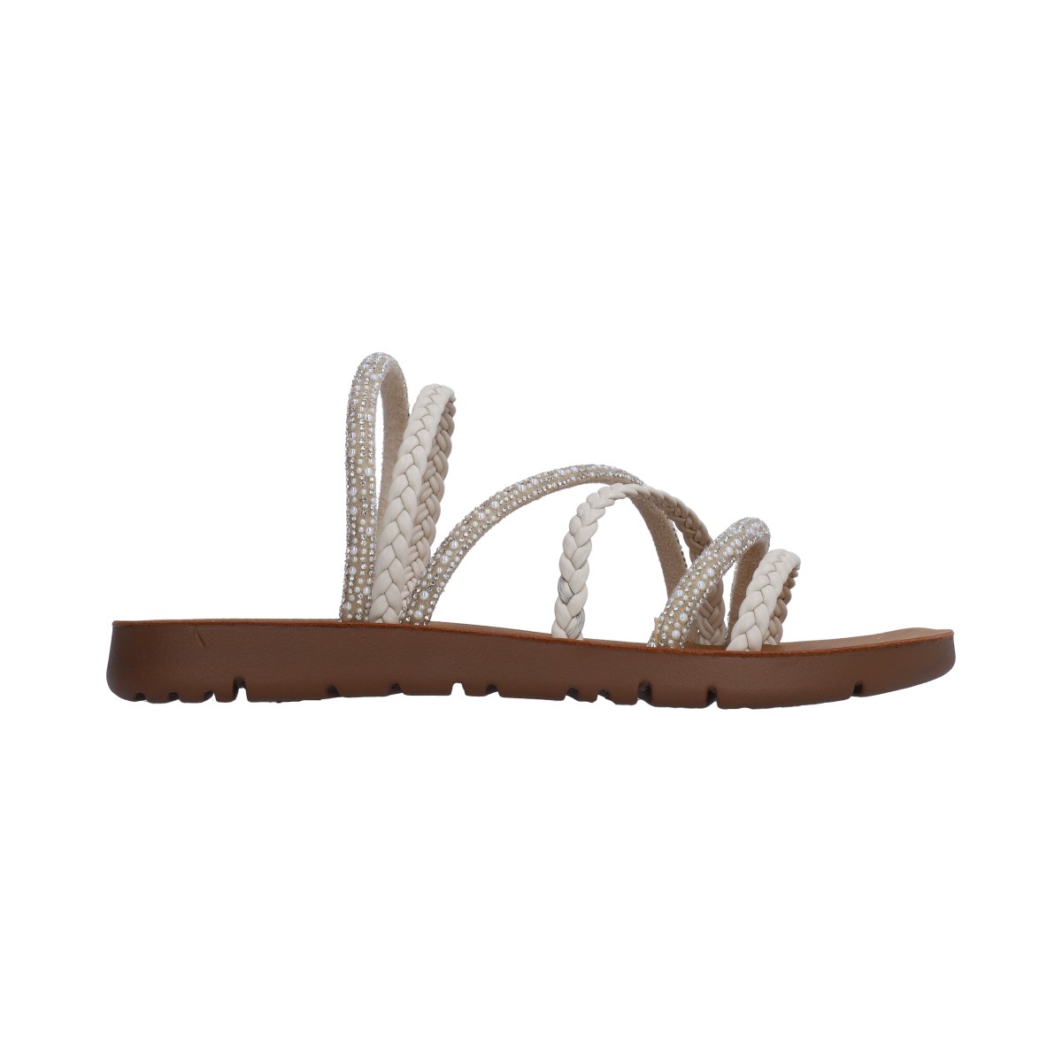 Foto 5 | Sandalias Casuales Berlin Blancos para Mujer