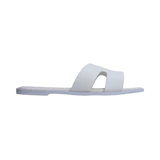 Foto 5 | Sandalias Berlin de Piso Blancos para Mujer
