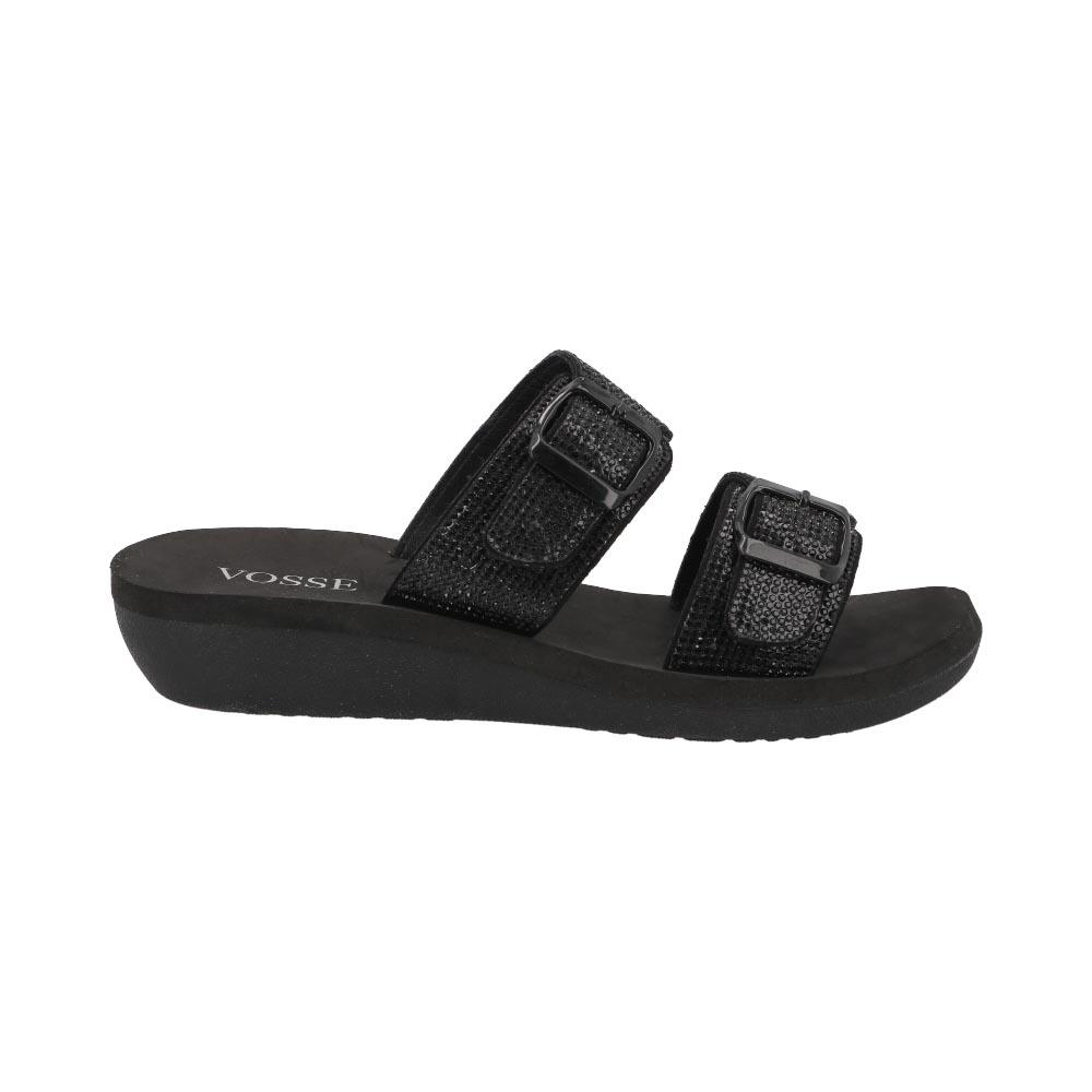 Foto 2 pulgar | Sandalia Mujer Vosse Casual Plataforma Negro