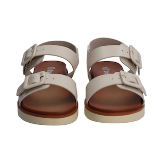 Foto 2 | Sandalias Casuales Berlin Blancos para Mujer