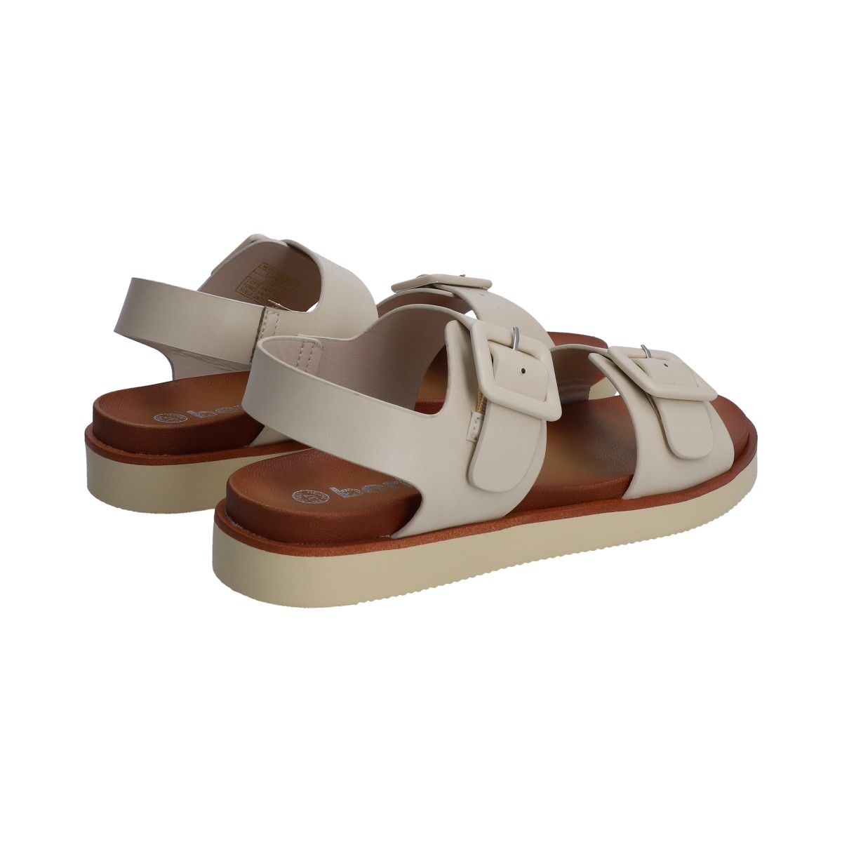 Foto 4 pulgar | Sandalias Casuales Berlin Blancos para Mujer