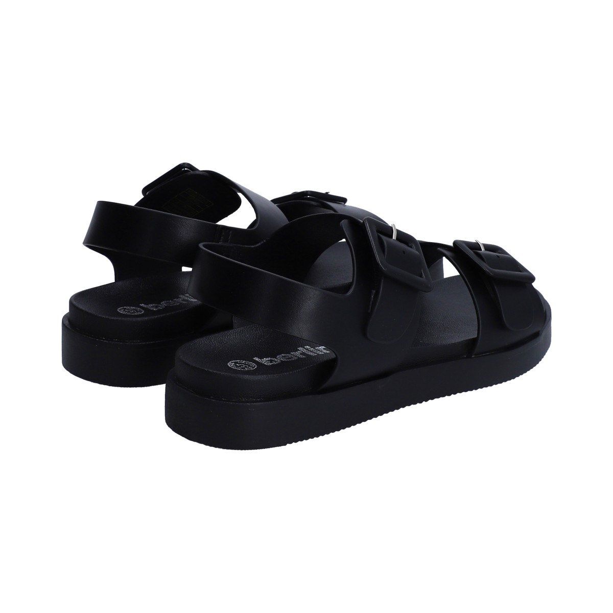 Foto 3 | Sandalia Casual Berlin Negro para Mujer
