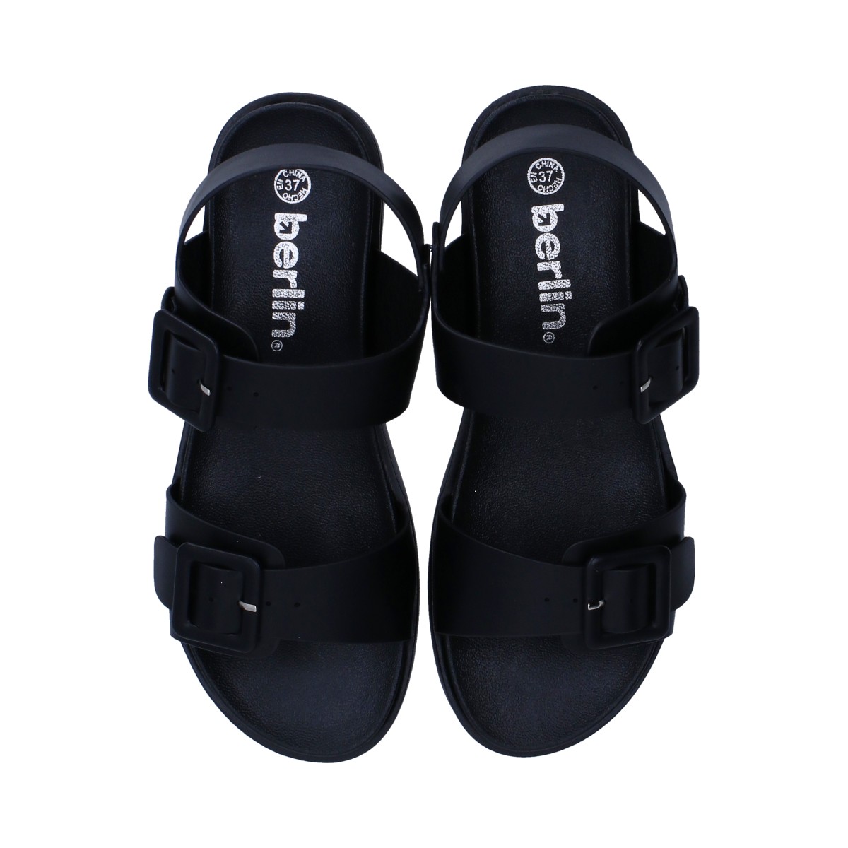 Foto 5 pulgar | Sandalia Casual Berlin Negro para Mujer