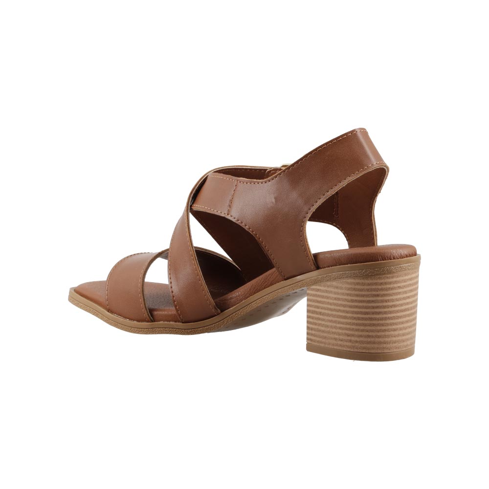 Foto 5 pulgar | Sandalia Dama Miracol By Mama Lola 182 Tan Tacon Comodo Mujer Talla 23 A 26 E