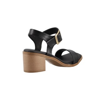 Foto 3 | Sandalia Dama Miracol By Mama Lola 1109 Negro Tacon Comodo Mujer Talla 23 A 26 E