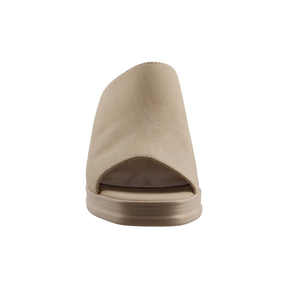 Foto 6 pulgar | Sandalia Dama Miracol By Mama Lola 7614 Beige Tacon Ancho Zapato Mujer Talla 23 A 26 M