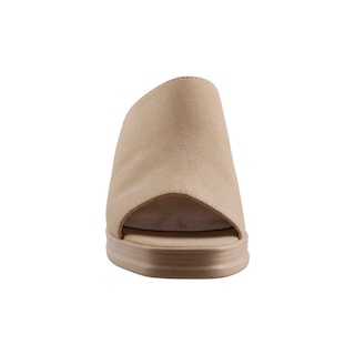 Foto 5 | Sandalia Dama Miracol By Mama Lola 7614 Beige Tacon Ancho Zapato Mujer Talla 23 A 26 M