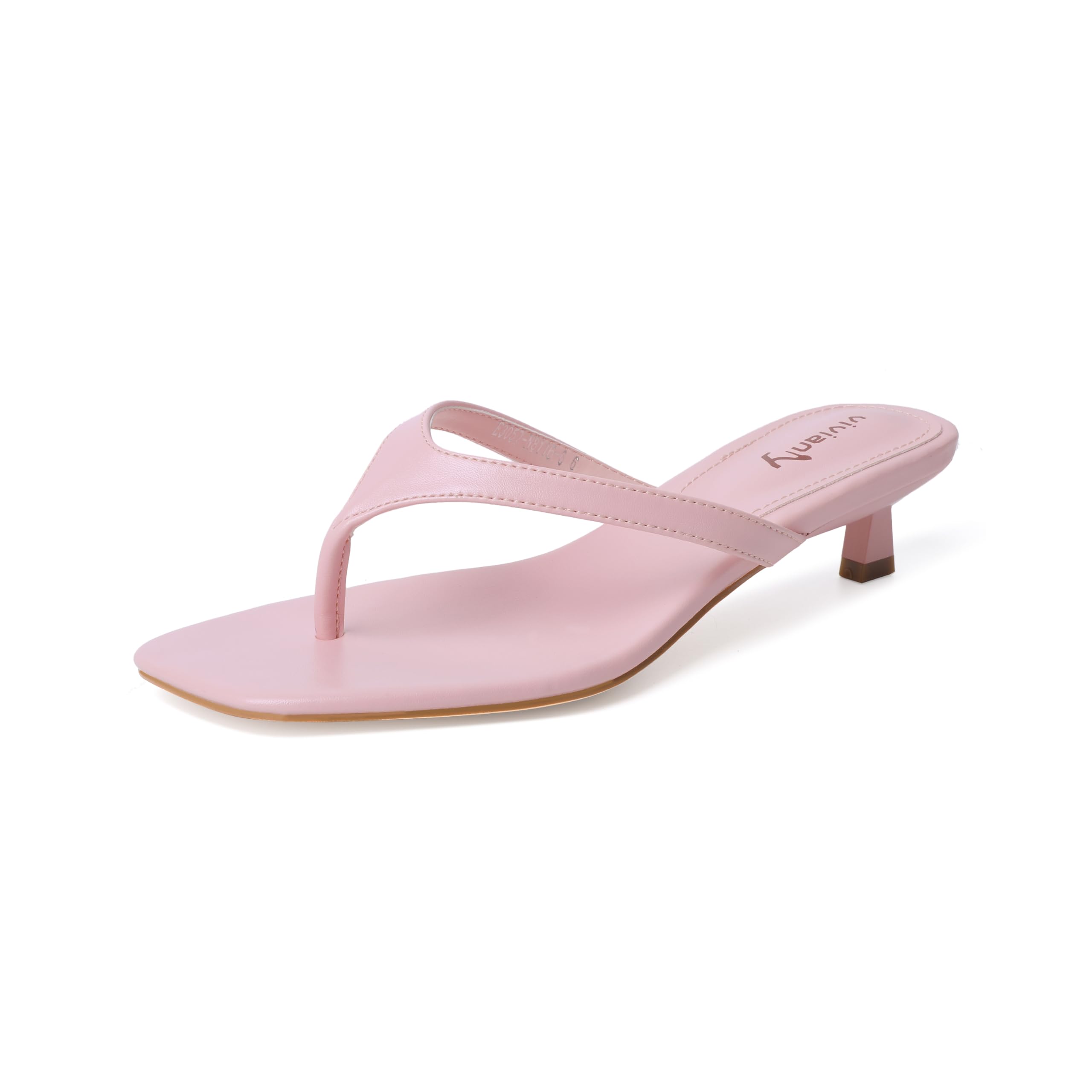 Foto 2 pulgar | Sandalias De Tacón De Gatito Para Mujer, Talla 7, De La Marca Flip Flops Vivianly - Venta Internacional.