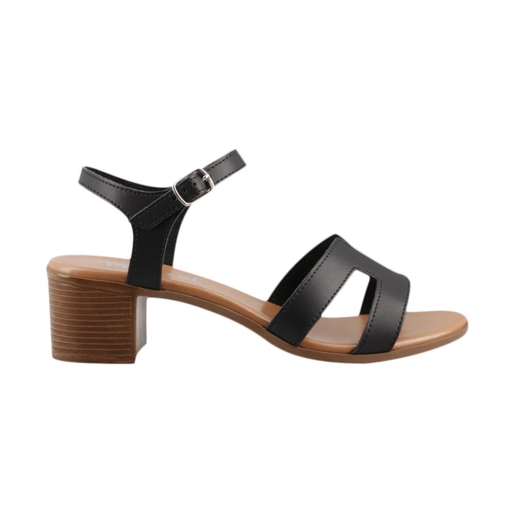 Foto 2 pulgar | Sandalia Dama Miracol By Mama Lola 41101 Negro Tacon Casual Dama Talla 22 A 27 E