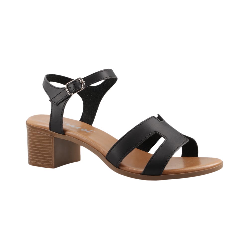 Foto 3 pulgar | Sandalia Dama Miracol By Mama Lola 41101 Negro Tacon Casual Dama Talla 22 A 27 E