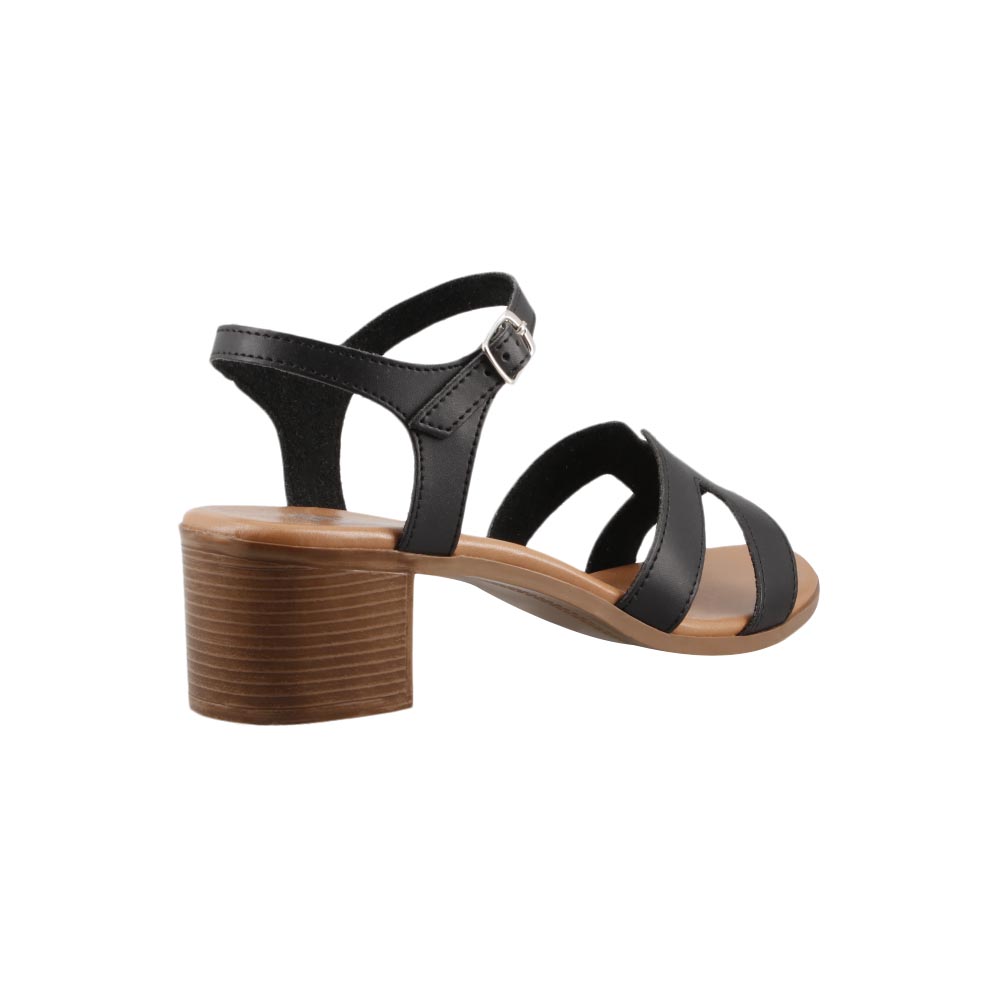Foto 4 pulgar | Sandalia Dama Miracol By Mama Lola 41101 Negro Tacon Casual Dama Talla 22 A 27 E