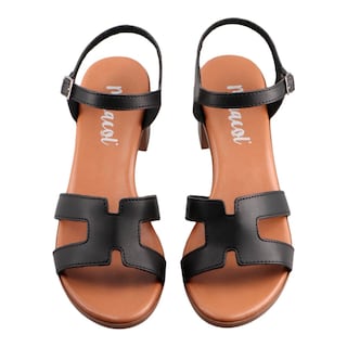 Foto 6 | Sandalia Dama Miracol By Mama Lola 41101 Negro Tacon Casual Dama Talla 22 A 27 E