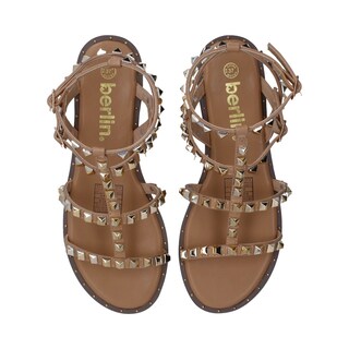 Foto 4 | Sandalias Casuales Berlin con Estoperoles