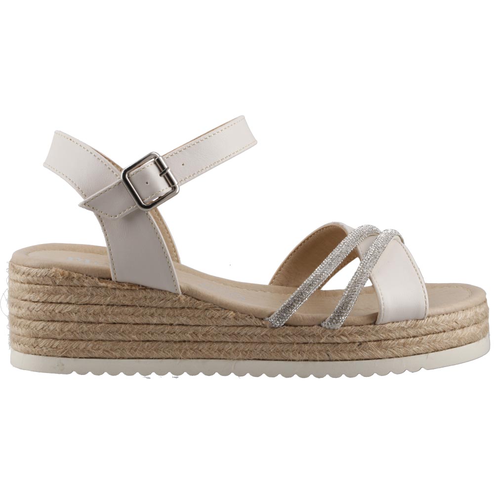 Foto 2 pulgar | Sandalia Miracol By Mama Lola 4605 Latte Huarache Dama Casual Talla 23 A 26 M