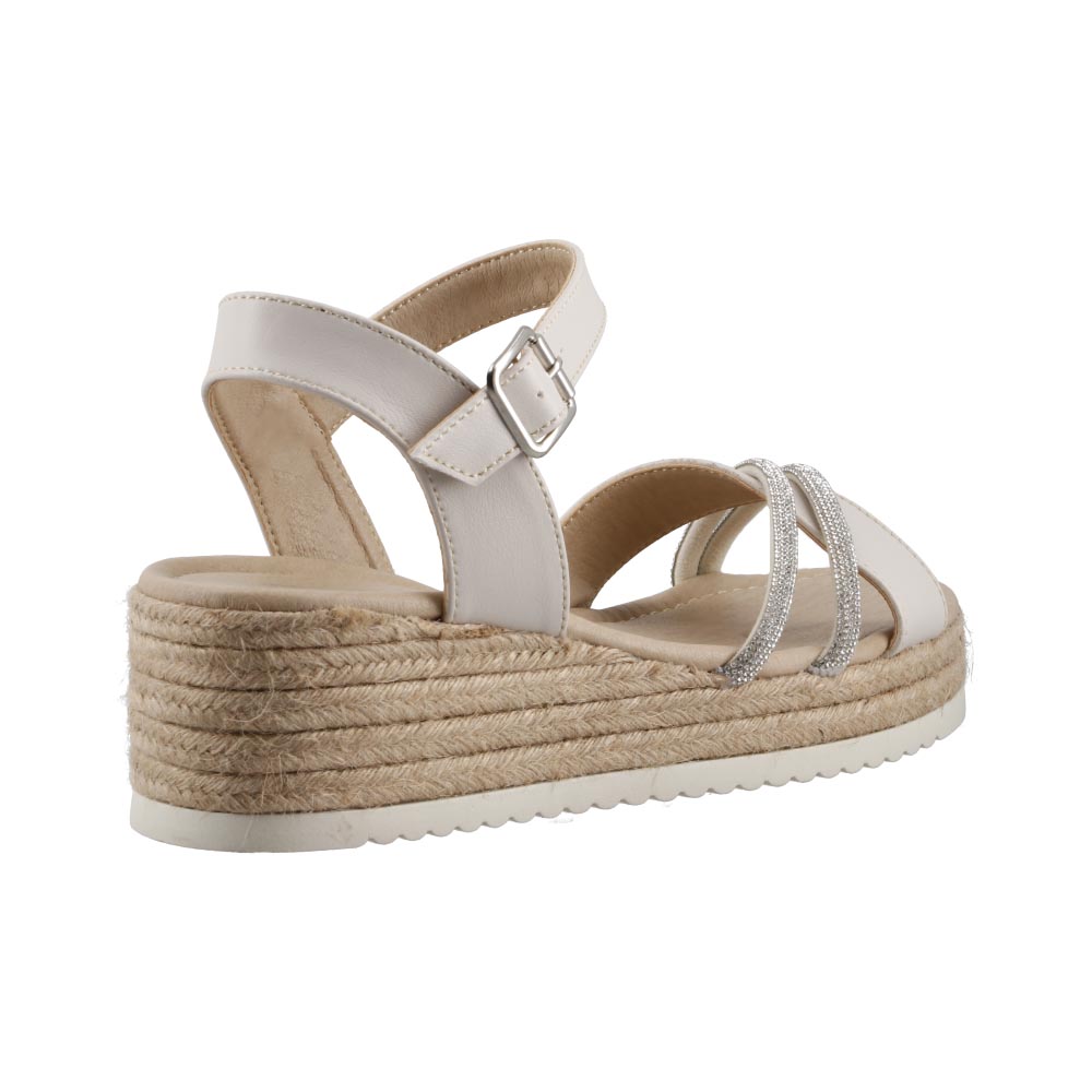 Foto 4 pulgar | Sandalia Miracol By Mama Lola 4605 Latte Huarache Dama Casual Talla 23 A 26 M