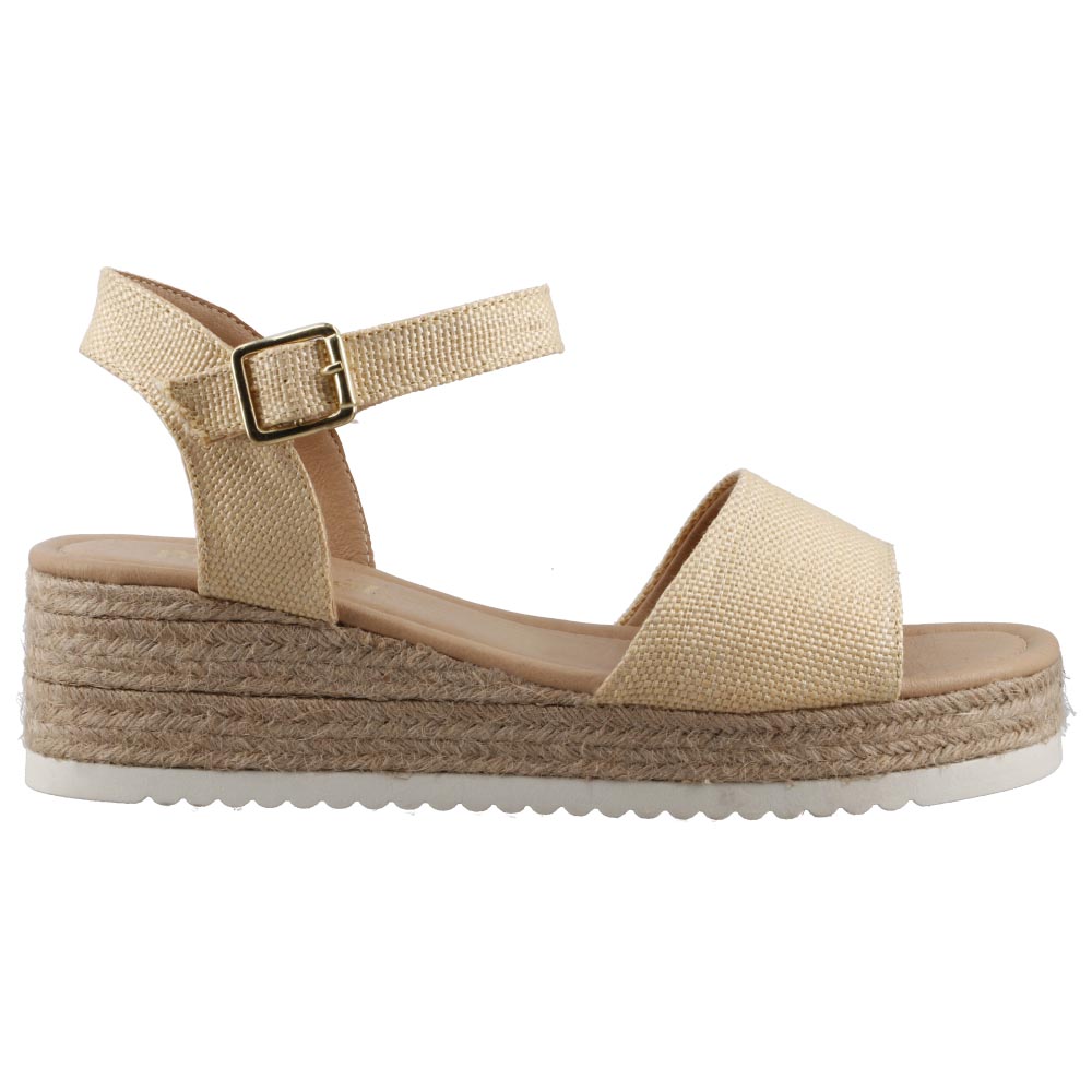 Foto 1 | Sandalia Miracol By Mama Lola 4603 Natural Huarache Dama Casual Talla 23 A 26 M