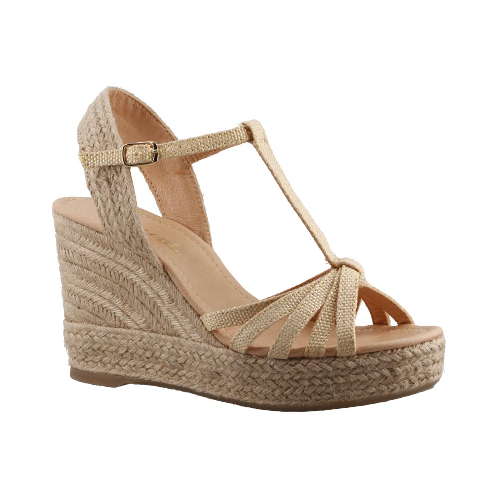 Foto 3 pulgar | Sandalia Mujer Miracol By Mama Lola 9308 Natural Sandalia Plataforma Casual Comoda Talla 23 A 26 M