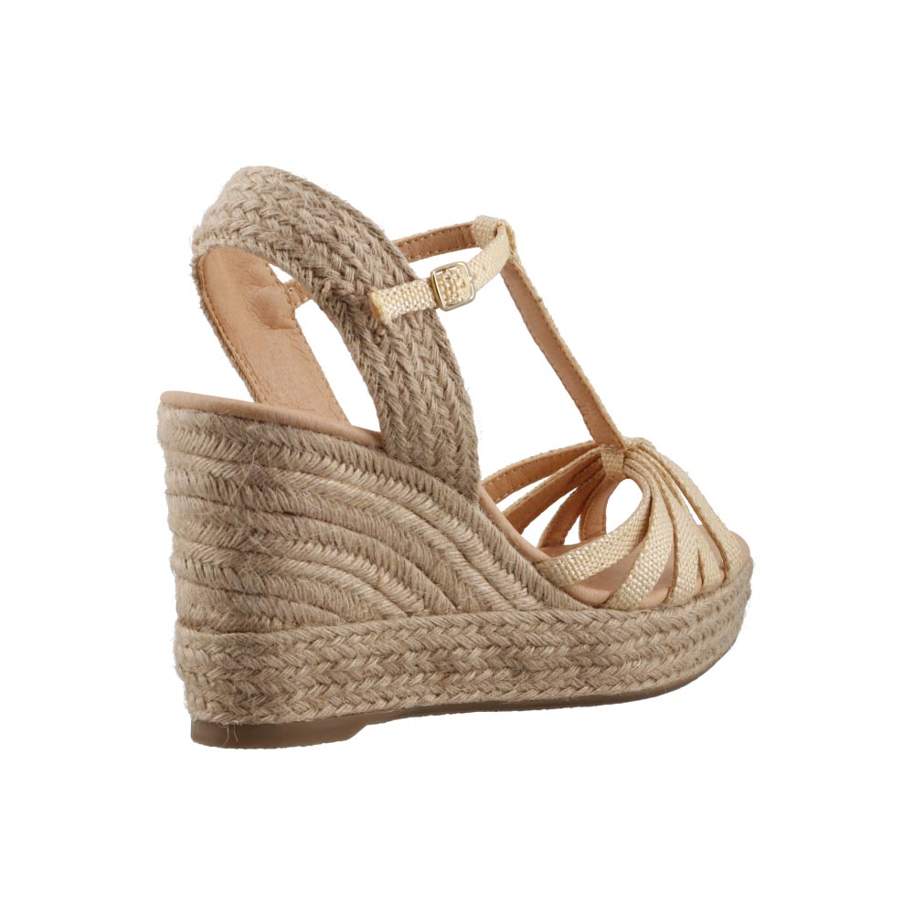 Foto 4 pulgar | Sandalia Mujer Miracol By Mama Lola 9308 Natural Sandalia Plataforma Casual Comoda Talla 23 A 26 M