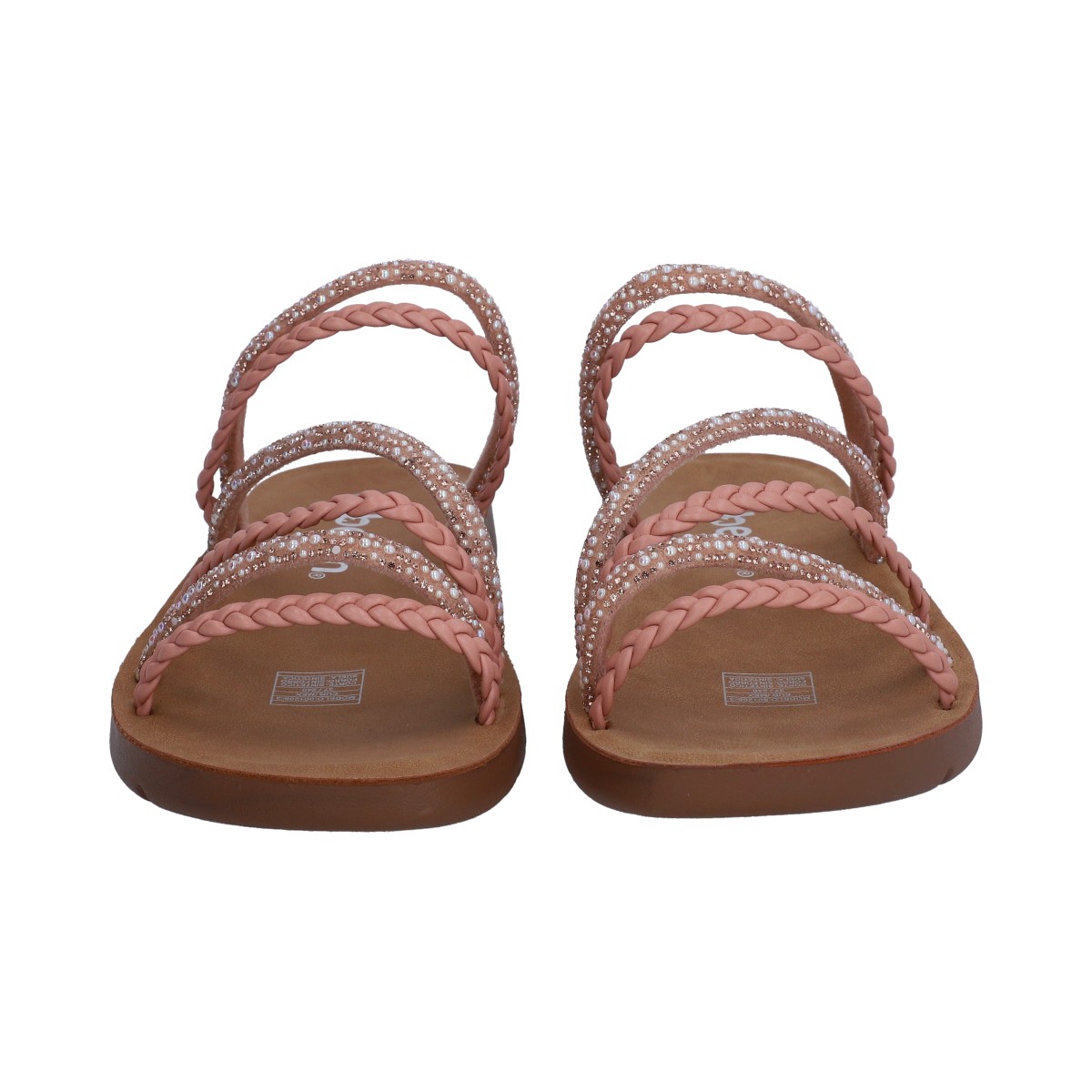 Foto 3 pulgar | Sandalias Casuales Berlin Rosa para Mujer