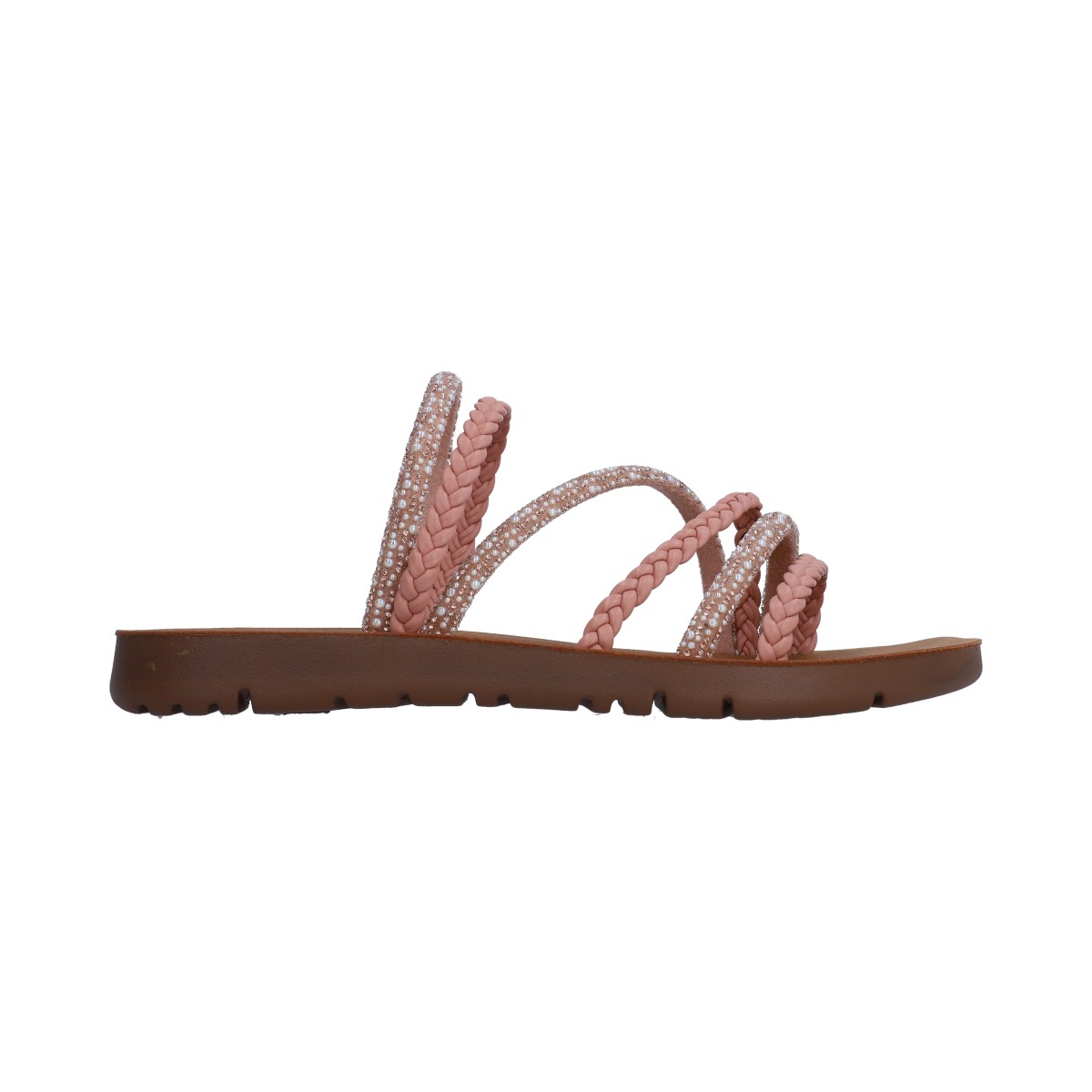 Foto 6 pulgar | Sandalias Casuales Berlin Rosa para Mujer