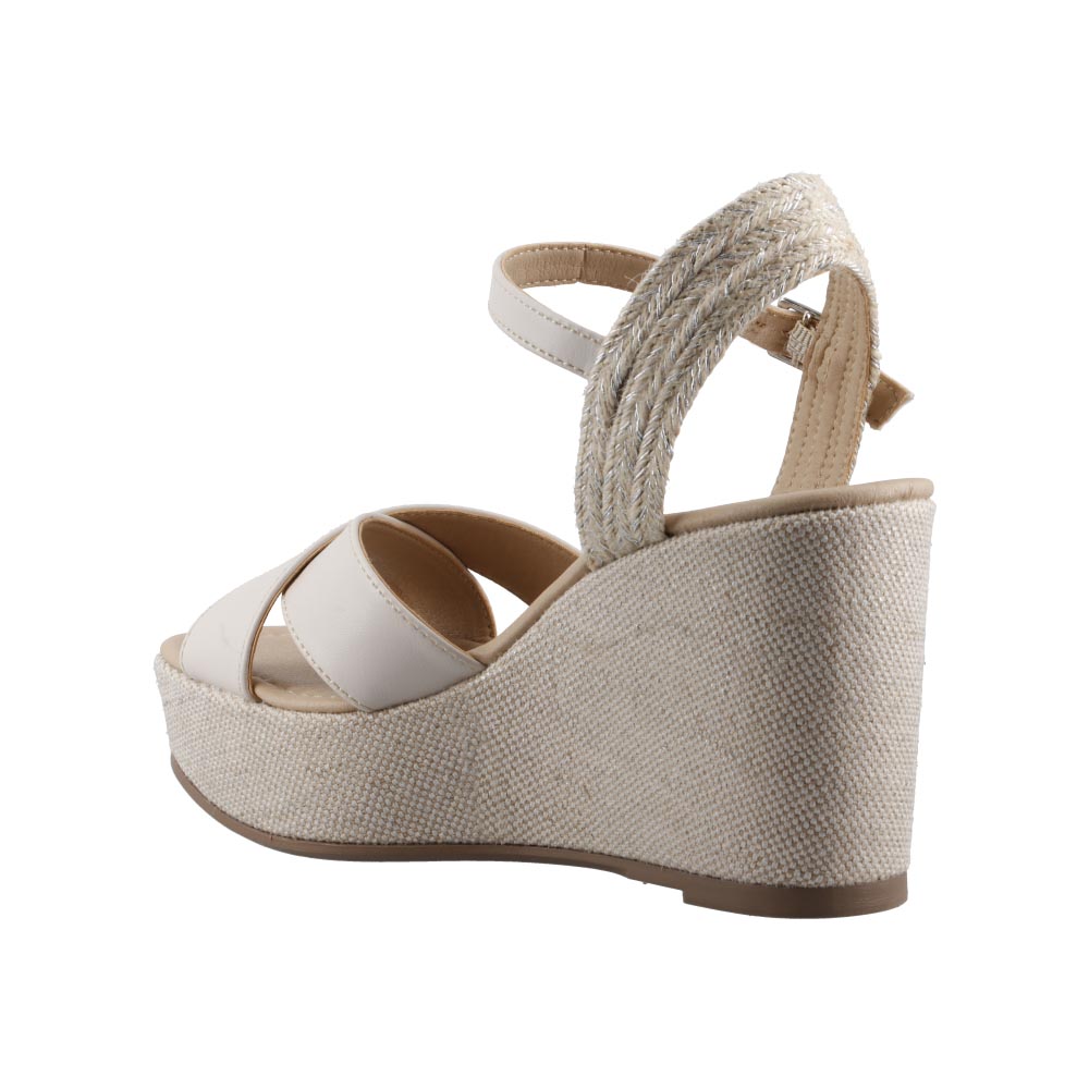 Foto 5 pulgar | Sandalia Dama Miracol By Mama Lola 50087 Latte Sandalia De Plataforma Casual Talla 23 A 26 M