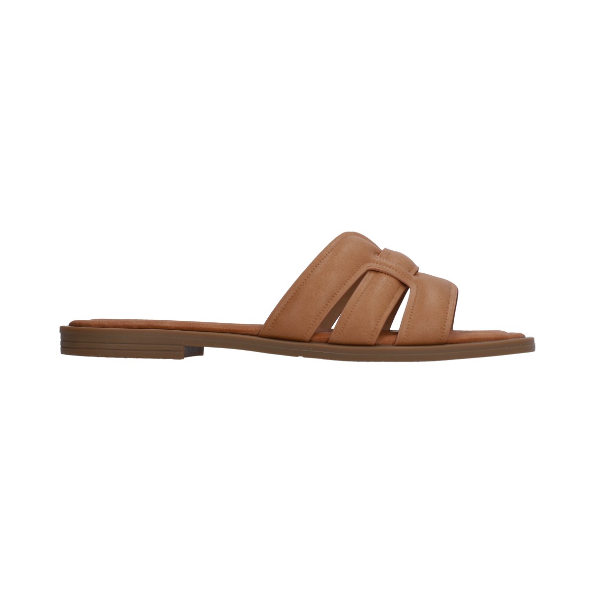Foto 5 pulgar | Sandalias de Piso Berlín Tan para Mujer