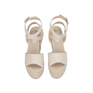Foto 6 | Sandalia Miracol By Mama Lola Dabie Beige Plataforma Alta Casual Dama Talla 23 A 27 E