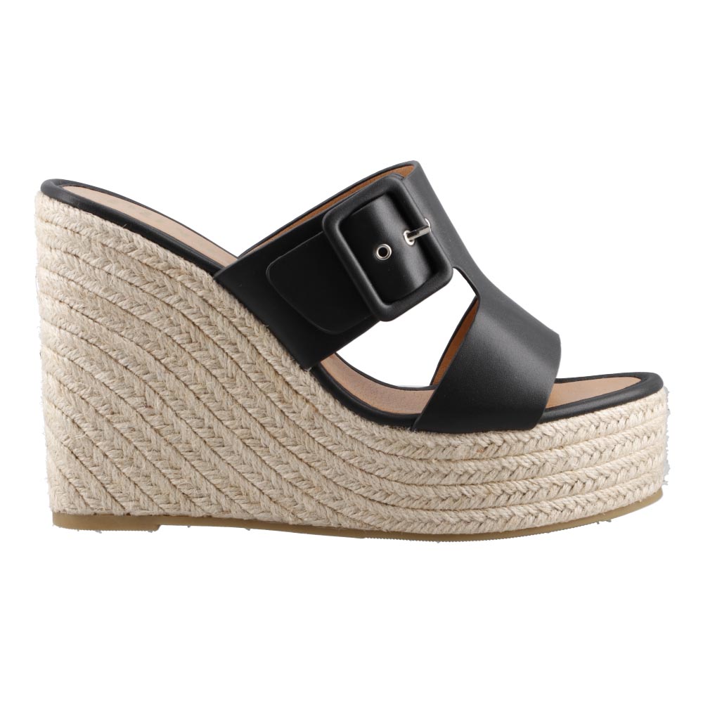 Foto 2 pulgar | Sandalia Miracol By Mama Lola Dabi6 Negro Plataforma Alta Casual Dama Talla 23 A 27 E