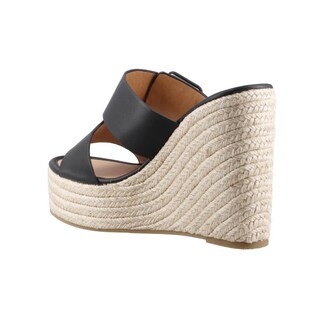 Foto 4 | Sandalia Miracol By Mama Lola Dabi6 Negro Plataforma Alta Casual Dama Talla 23 A 27 E