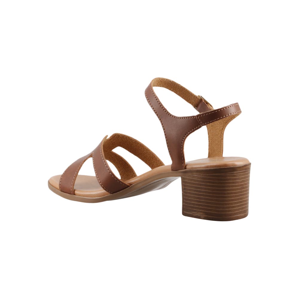 Foto 5 pulgar | Sandalia Dama Miracol By Mama Lola 41101 Cocoa Tacon Casual Dama Talla 22 A 27 E