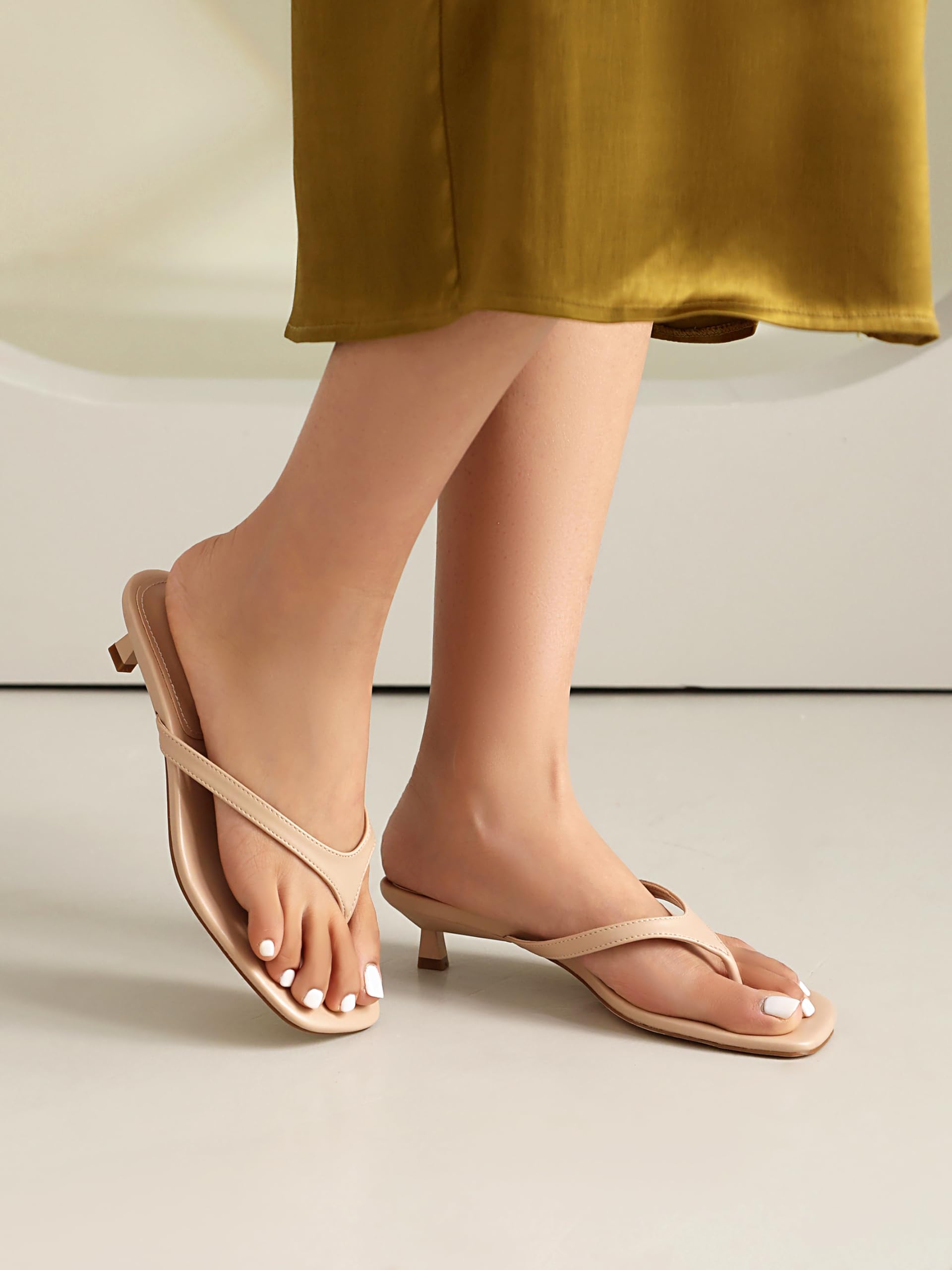 Foto 4 pulgar | Sandalias De Tacón De Gatito Para Mujer, Talla 6, De La Marca Flip Flops Vivianly - Venta Internacional.