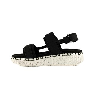 Foto 2 | Sandalia Plataforma Confort Casual Para Mujer Walki Ileana Negro