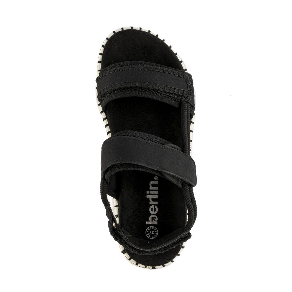 Foto 4 pulgar | Sandalia Plataforma Confort Casual Para Mujer Walki Ileana Negro