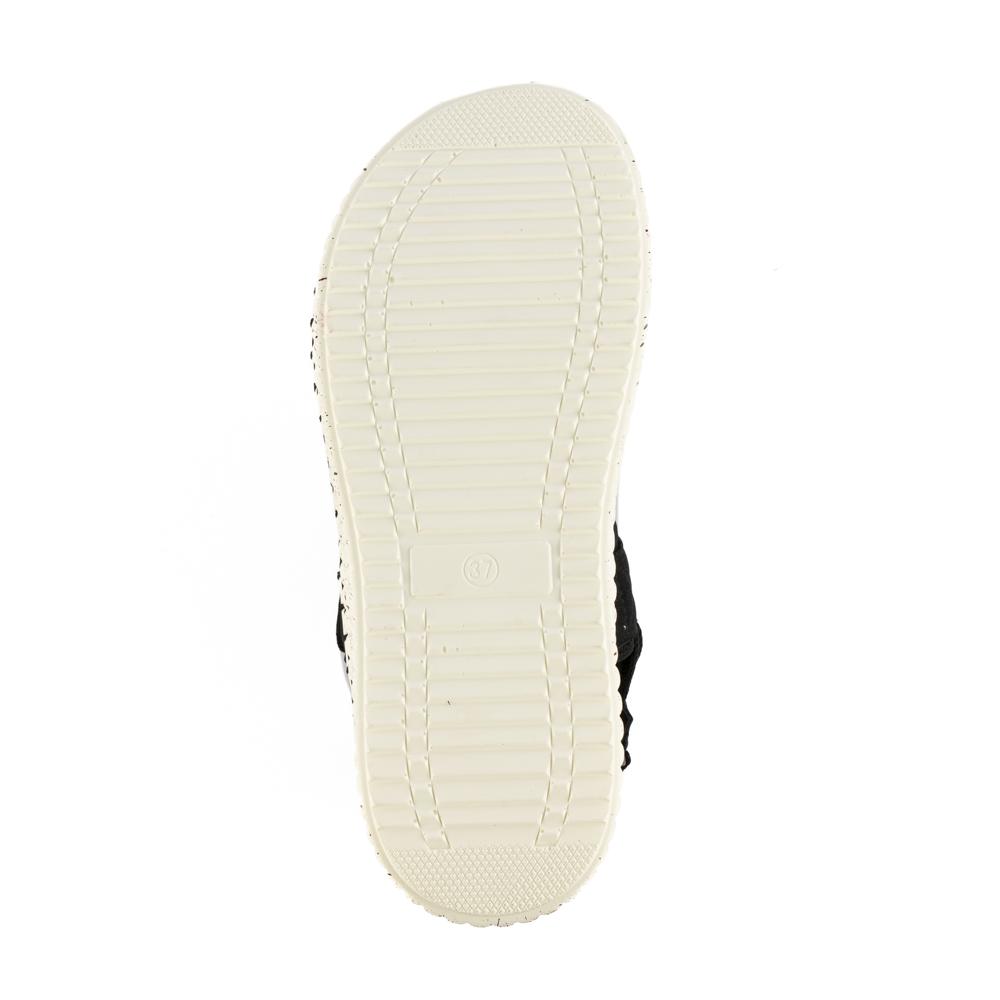 Foto 5 pulgar | Sandalia Plataforma Confort Casual Para Mujer Walki Ileana Negro